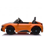 Elektrické autíčko i8 - JE1001 - nelakované - oranžové